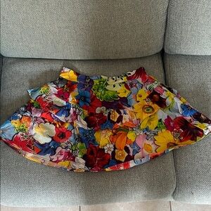 Walter Baker Multicolor Floral Skirt